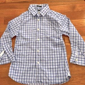 Crewcuts button down shirt size 4